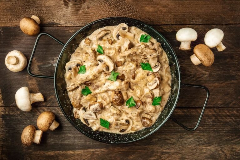 Mushroom Stroganoff