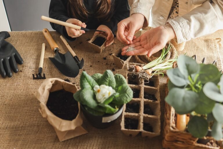 Sowing Seeds and Planting Trees in February