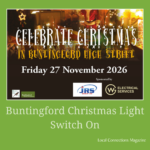 Buntingford Christmas Light Switch On